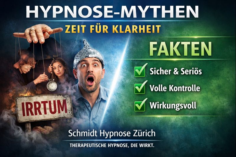Hypnose Mythen - Schmidt Hypnose Zurich